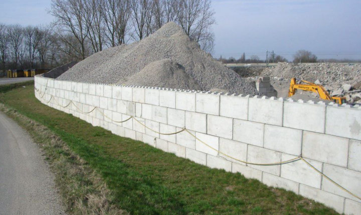 concrete blocks walls