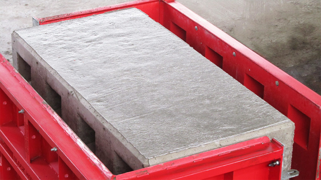 Modular Mould Construction To Produce Cast Concrete Blocks Block Moulds - Plastic Molds For Retaining Wall Blocks