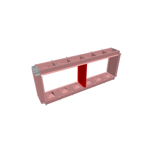 divider plate block mould 180x30x60