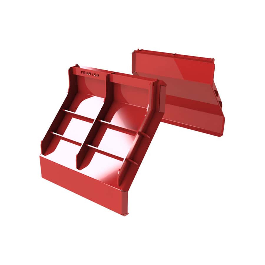 mould insert for foot block / base block 60x60
