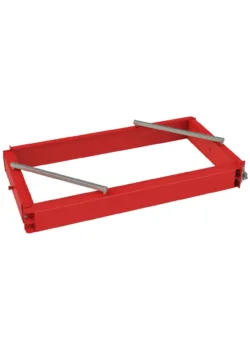 große Gussform für Betonplatten 200x100x25cm