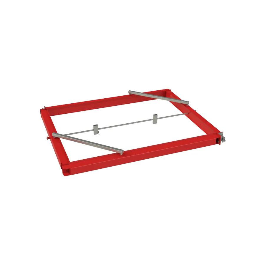 concrete slab mould 200x150x14cm with cast-in profile