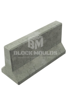 jersey a´barrier concrete block