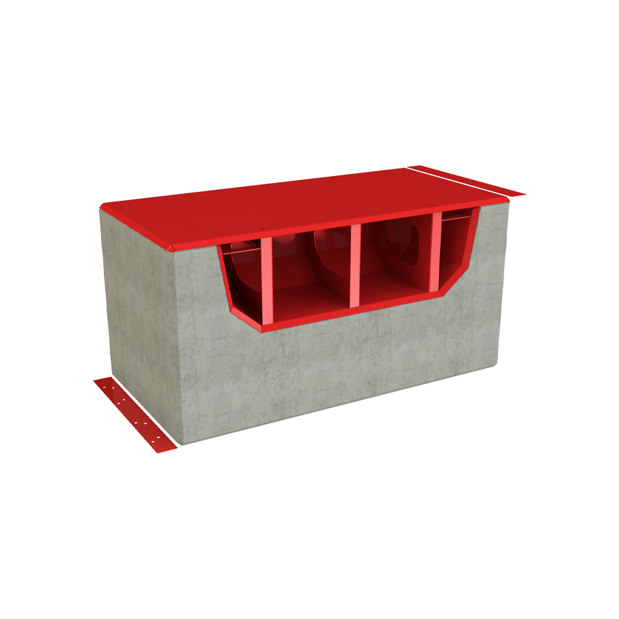 sofa seat concrete block