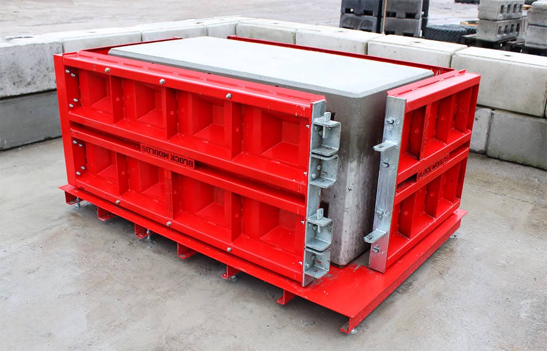 Mesa fija ajustable para colado de hormigón