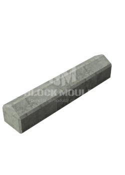 concrete lego block with roof top 150x30x30