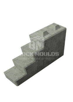 concrete lego block with stairs 160x40x80