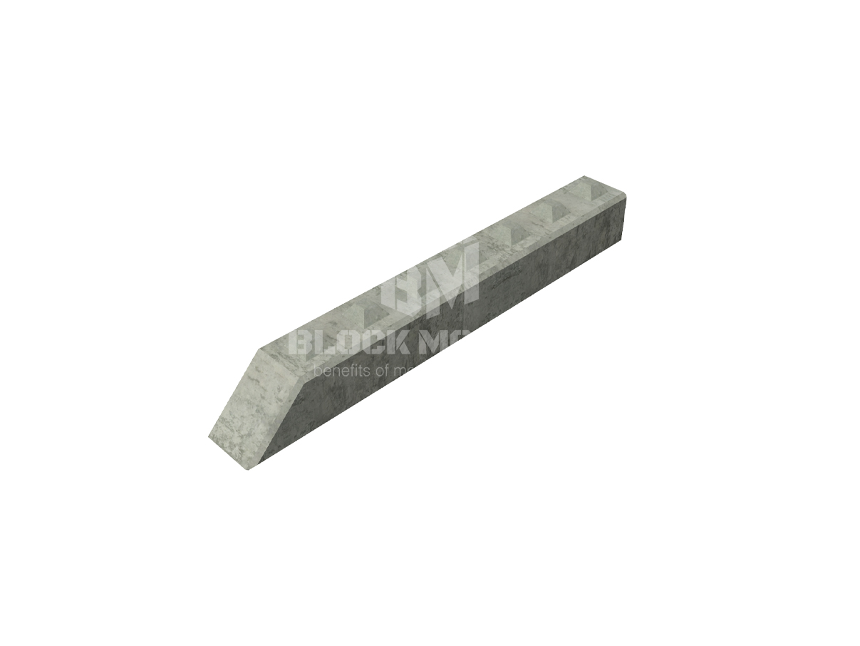 slope concrete lego block 240x30x30