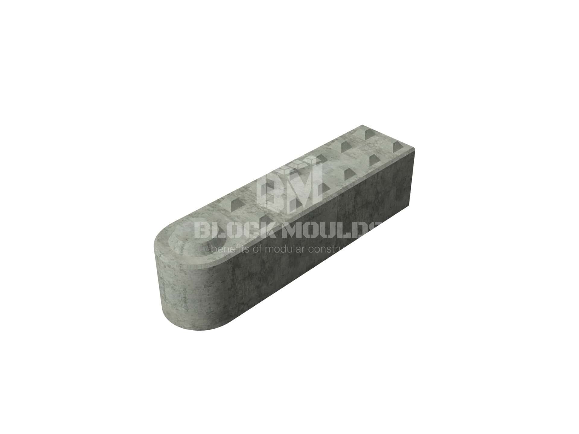 concrete round lego block 240x60x60